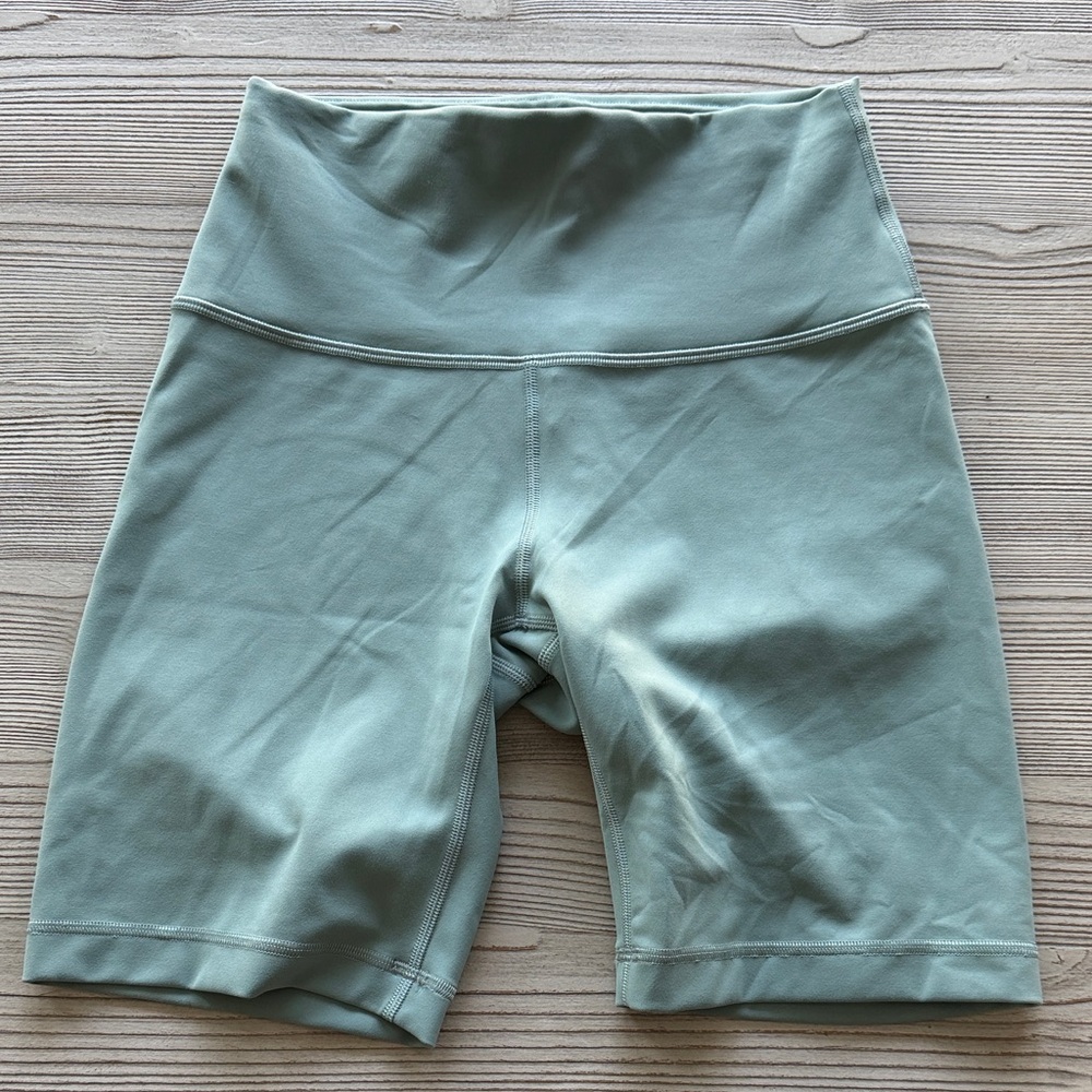 Lululemon Sage Green Women’s Bike Shorts